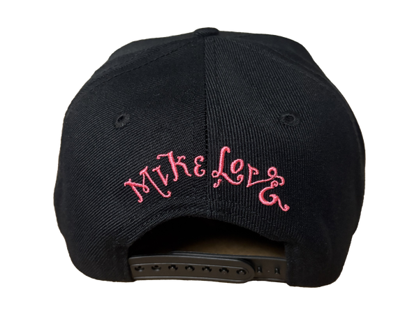 Cursive Love Snapback (Pink/Blue)