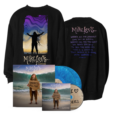 LEADERS Merch Bundle #4: Sunset Crewneck Sweater + Vinyl + CD