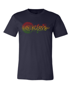 Rasta Mandala Tee - Navy