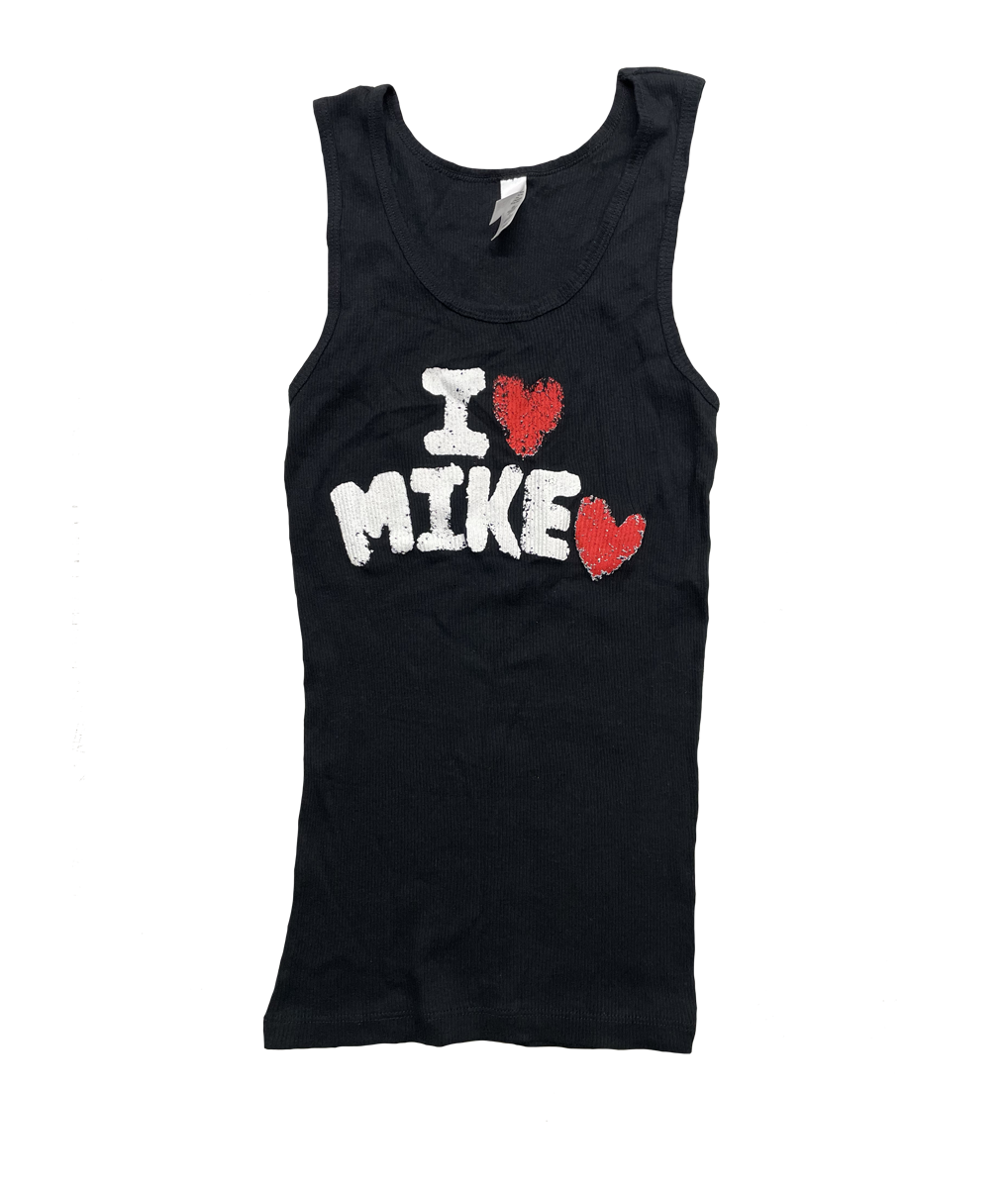 Women's I Love Mike Love Tank (Black)